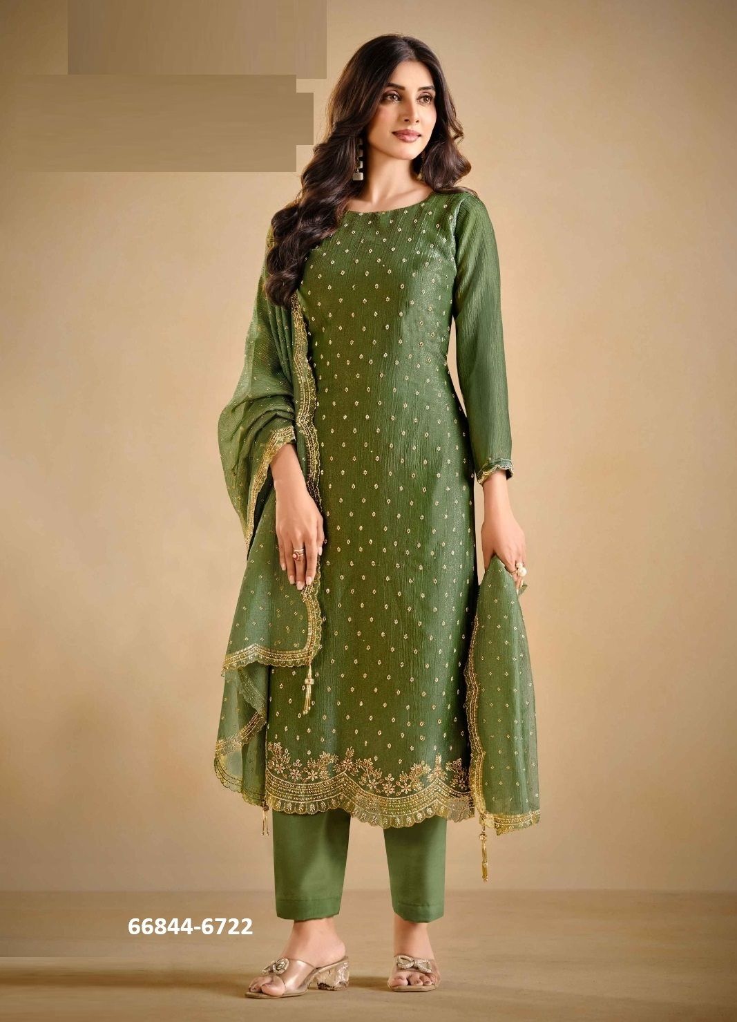 SOLITAIRE 3 - Catalog # 66844 (Set of 6 Readymade Salwar Suits) SOLITAIRE 3 - Catalog # 66844 (Set of 6 Readymade Salwar Suits)