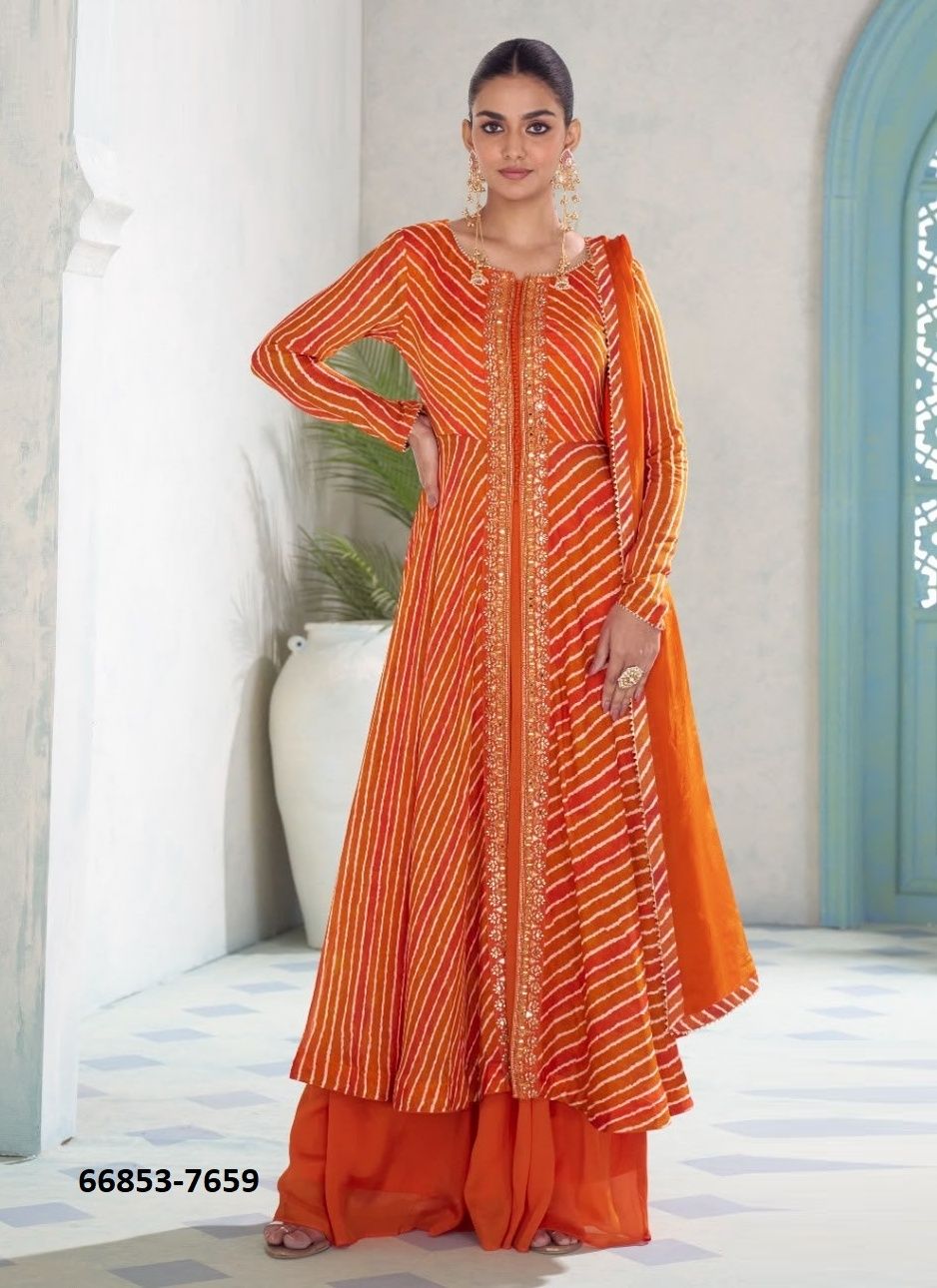 VANILLA - Catalog # 66853 (Set of 3 Readymade Salwar Suits)