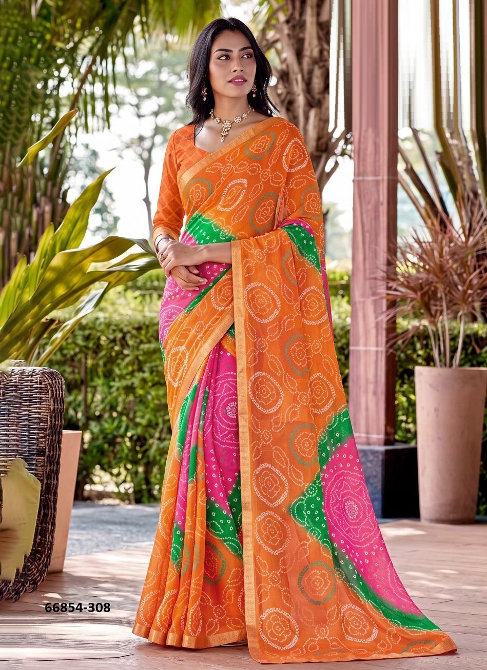 RANGEELA 3 - Catalog # 66854 (Set of 8 Sarees) RANGEELA 3 - Catalog # 66854 (Set of 8 Sarees)