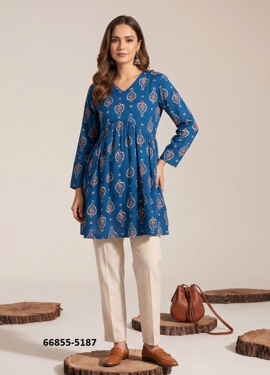 AAVYA - Catalog # 66855 (Set of 9 Readymade Women's Kurtis / Tops) AAVYA - Catalog # 66855 (Set of 9 Readymade Women's Kurtis / Tops)