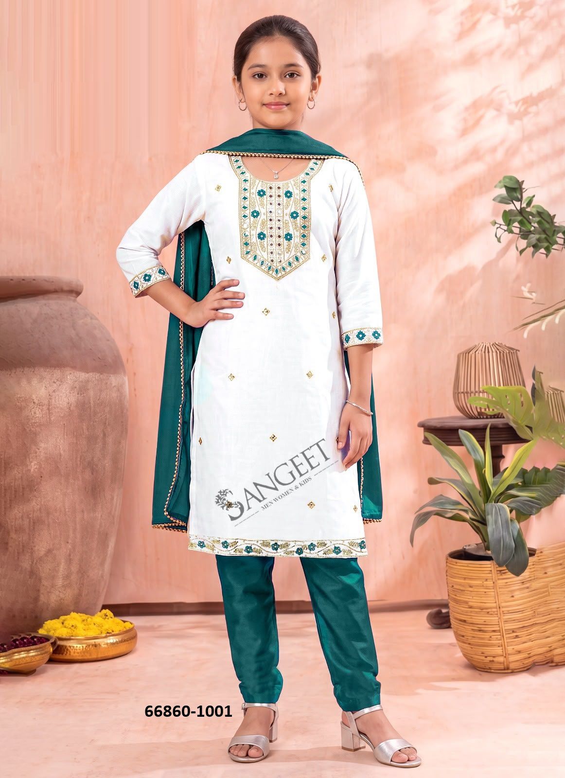 JAANVI - Catalog # 66860 (Set of 4 Readymade Salwar Suits) JAANVI - Catalog # 66860 (Set of 4 Readymade Salwar Suits)