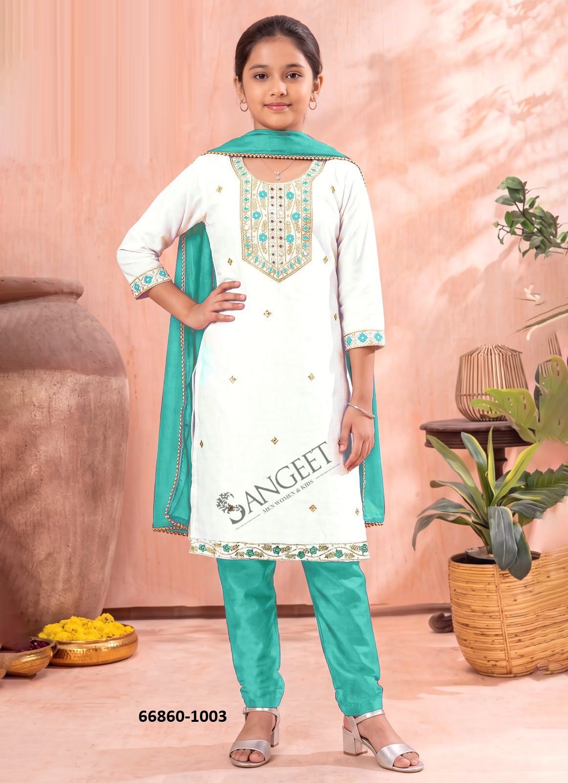 JAANVI - Catalog # 66860 (Set of 4 Readymade Salwar Suits) JAANVI - Catalog # 66860 (Set of 4 Readymade Salwar Suits)