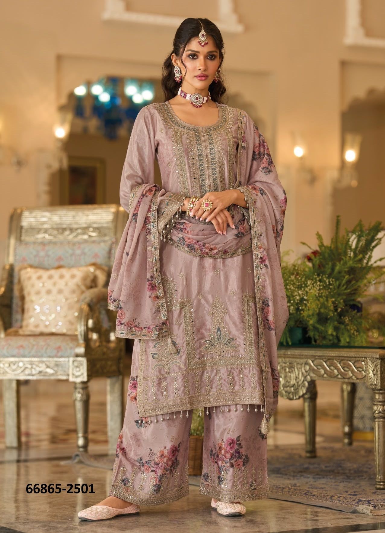 SHABNAM - Catalog # 66865 (Set of 4 Readymade Salwar Suits) SHABNAM - Catalog # 66865 (Set of 4 Readymade Salwar Suits)