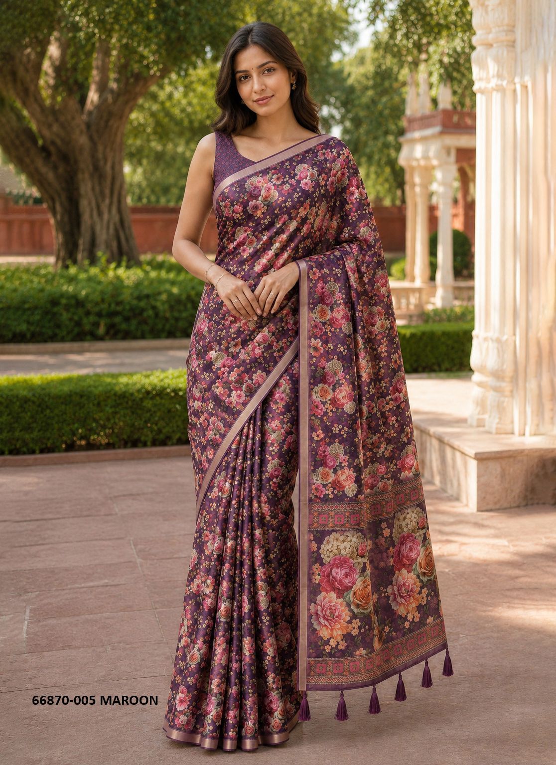 LAXMI 5 - Catalog # 66870 (Set of 3 Sarees) LAXMI 5 - Catalog # 66870 (Set of 3 Sarees)