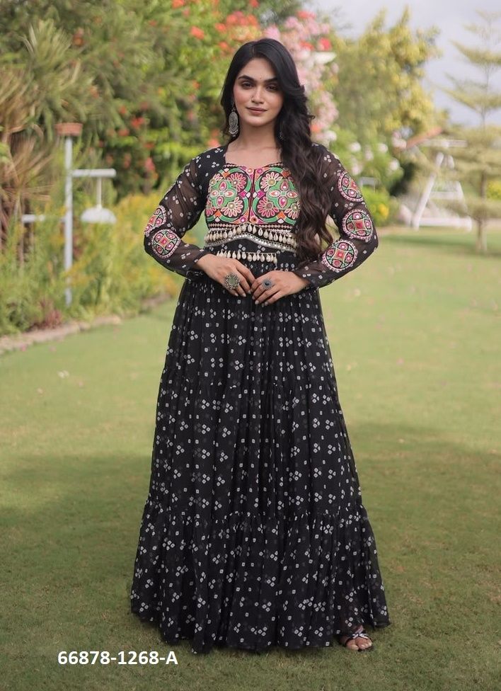 DESIGN 1268 - Catalog # 66878 (Set of 4 Readymade Women's Kurtis / Tops) DESIGN 1268 - Catalog # 66878 (Set of 4 Readymade Women's Kurtis / Tops)