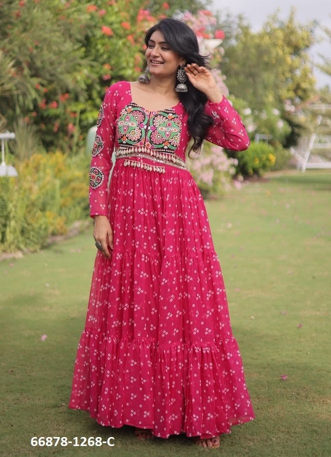 DESIGN 1268 - Catalog # 66878 (Set of 4 Readymade Women's Kurtis / Tops) DESIGN 1268 - Catalog # 66878 (Set of 4 Readymade Women's Kurtis / Tops)