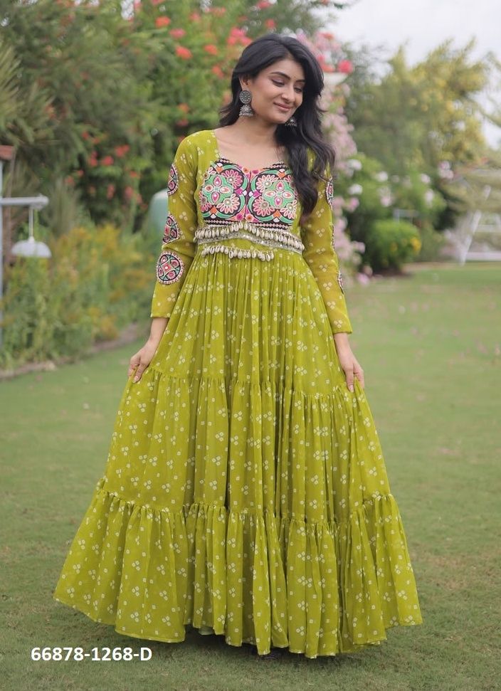 DESIGN 1268 - Catalog # 66878 (Set of 4 Readymade Women's Kurtis / Tops) DESIGN 1268 - Catalog # 66878 (Set of 4 Readymade Women's Kurtis / Tops)