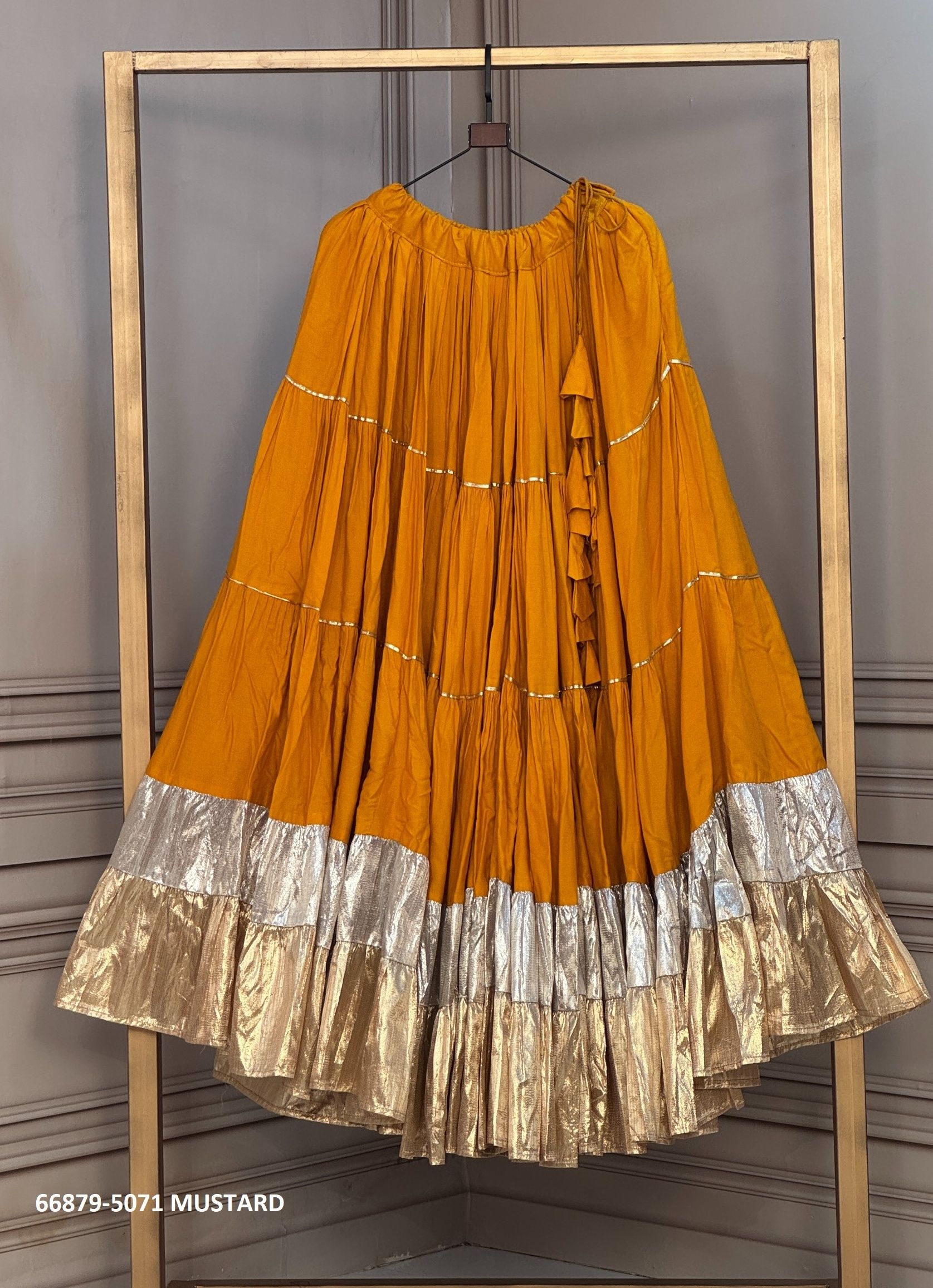 NAVRATRI SPECIAL ONLY LEHENGAS 5071 - Catalog # 66879 (Set of 12 Only Bottoms) NAVRATRI SPECIAL ONLY LEHENGAS 5071 - Catalog # 66879 (Set of 12 Only Bottoms)