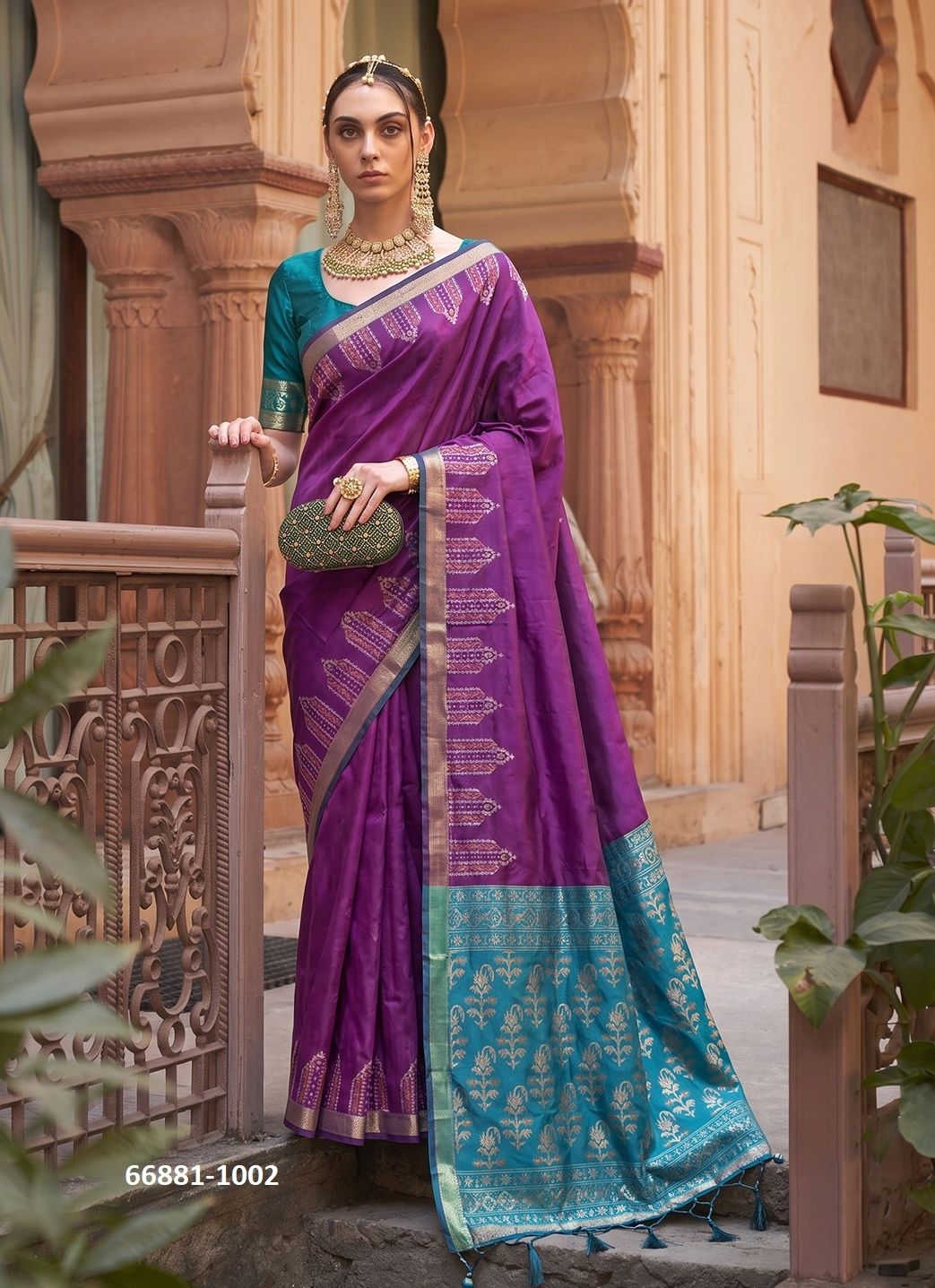 DOLA SILK - Catalog # 66881 (Set of 6 Sarees) DOLA SILK - Catalog # 66881 (Set of 6 Sarees)