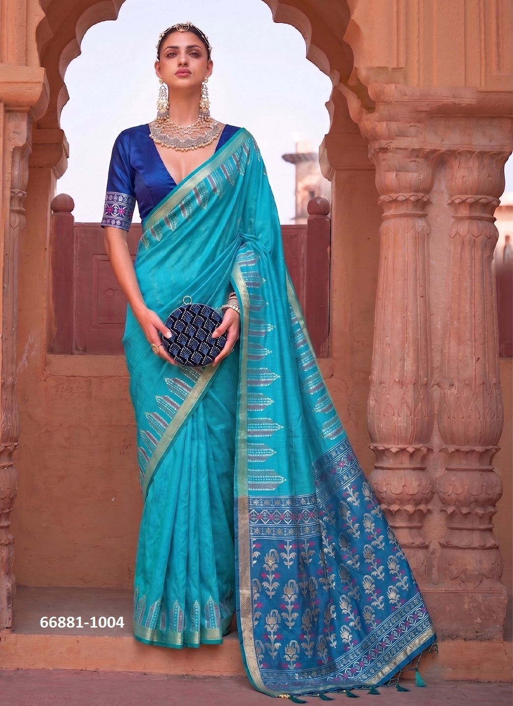DOLA SILK - Catalog # 66881 (Set of 6 Sarees) DOLA SILK - Catalog # 66881 (Set of 6 Sarees)