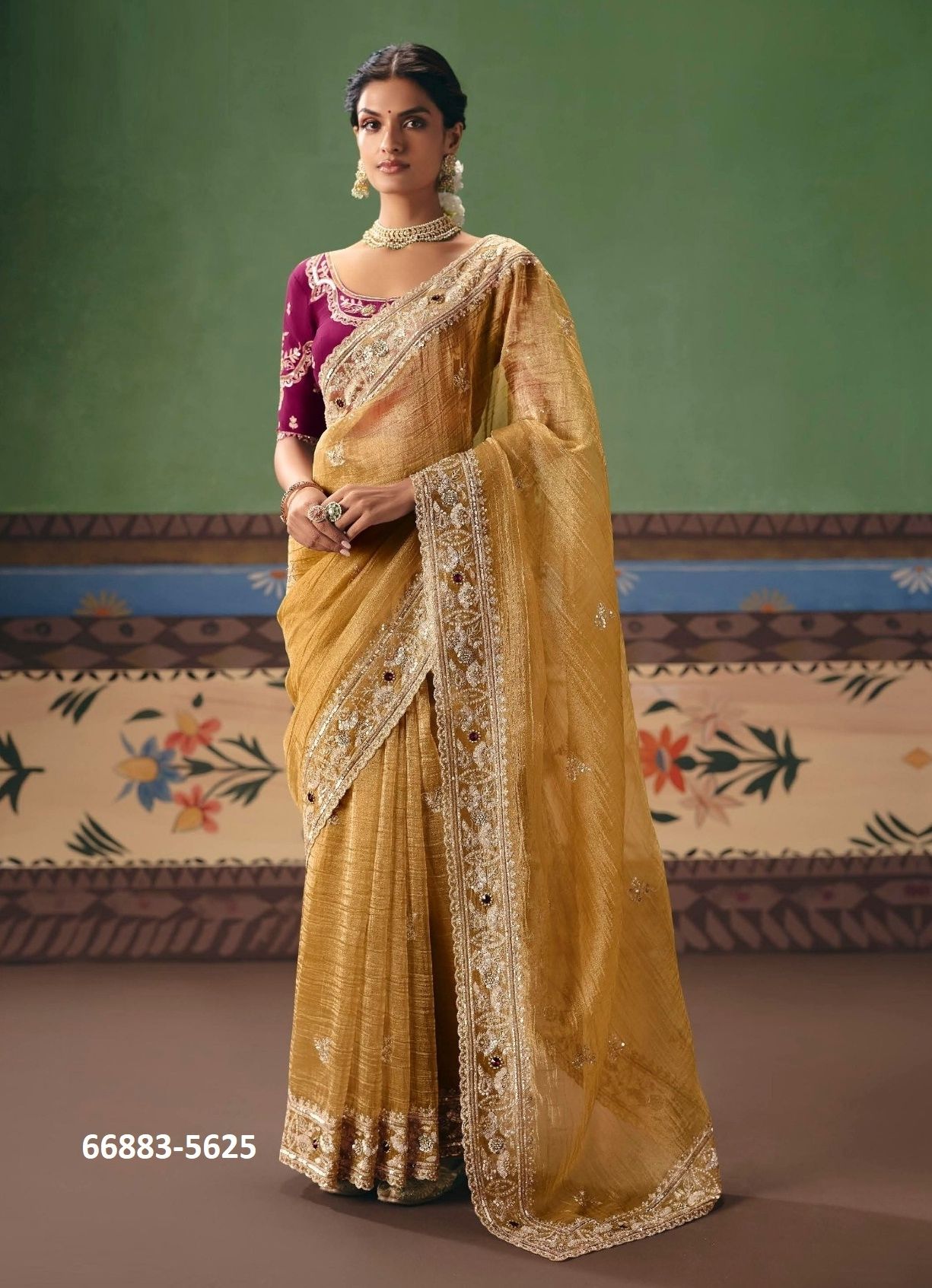 SHRINGAR - Catalog # 66883 (Set of 10 Sarees) SHRINGAR - Catalog # 66883 (Set of 10 Sarees)