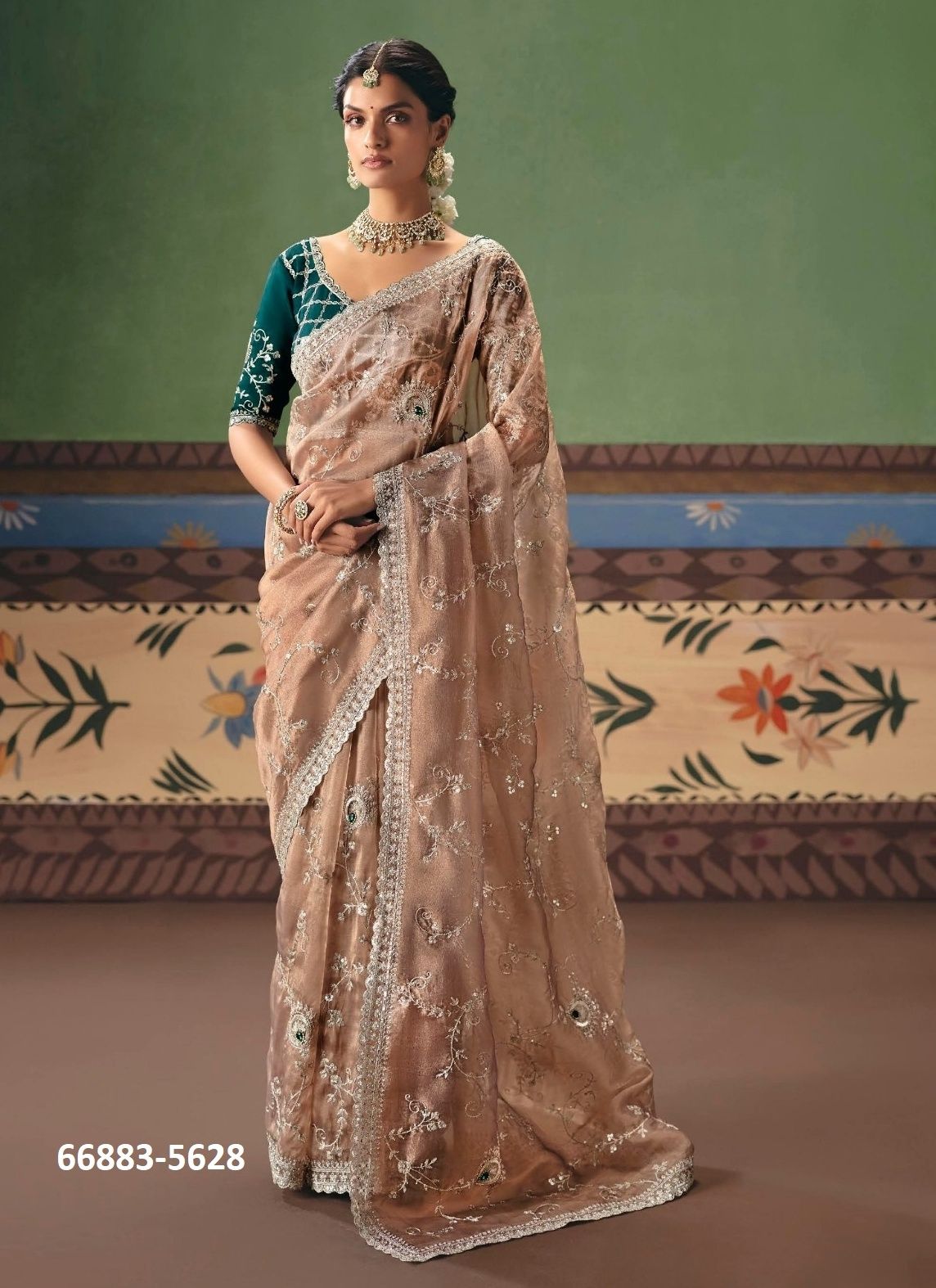 SHRINGAR - Catalog # 66883 (Set of 10 Sarees) SHRINGAR - Catalog # 66883 (Set of 10 Sarees)