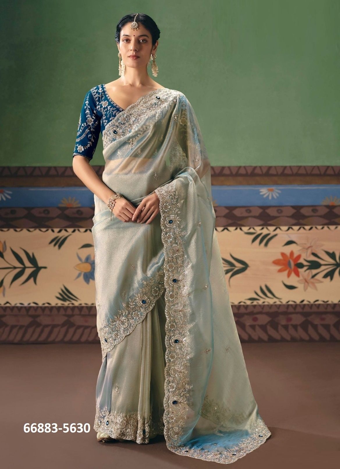 SHRINGAR - Catalog # 66883 (Set of 10 Sarees) SHRINGAR - Catalog # 66883 (Set of 10 Sarees)