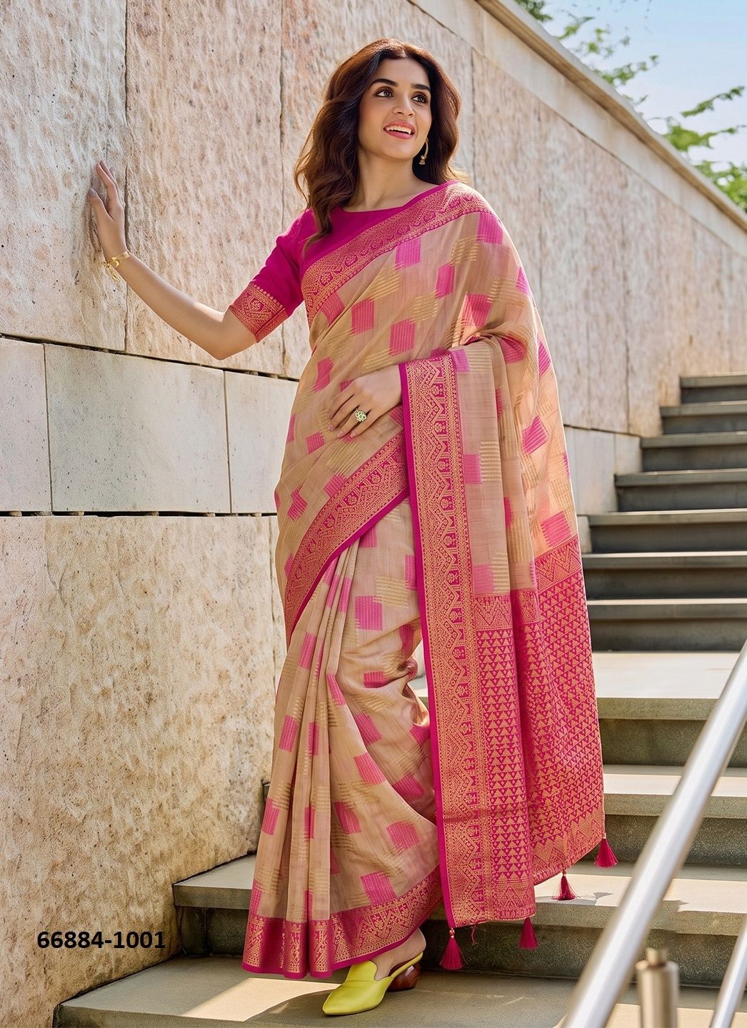 ASOPALAV - Catalog # 66884 (Set of 5 Sarees) ASOPALAV - Catalog # 66884 (Set of 5 Sarees)