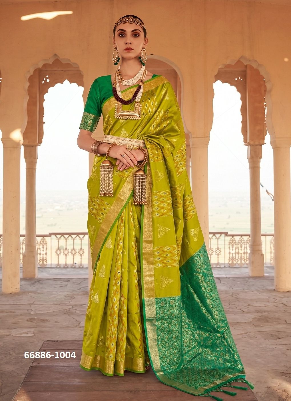 SAGARIKA - Catalog # 66886 (Set of 6 Sarees) SAGARIKA - Catalog # 66886 (Set of 6 Sarees)