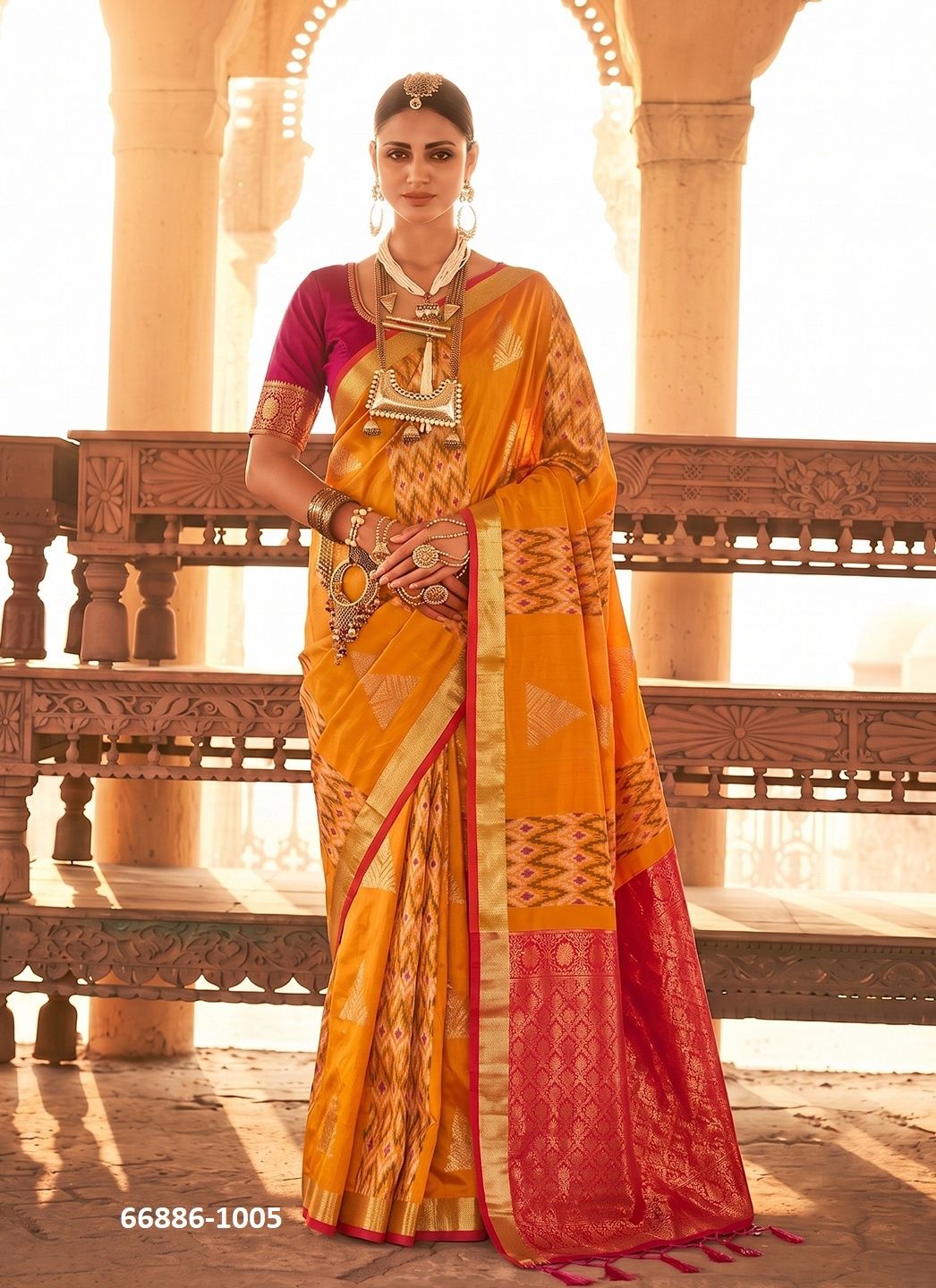 SAGARIKA - Catalog # 66886 (Set of 6 Sarees) SAGARIKA - Catalog # 66886 (Set of 6 Sarees)