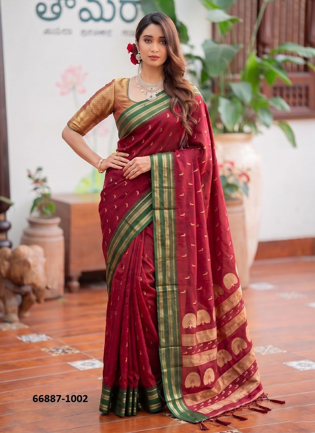 MAHALAXMI 2 - Catalog # 66887 (Set of 8 Sarees) MAHALAXMI 2 - Catalog # 66887 (Set of 8 Sarees)