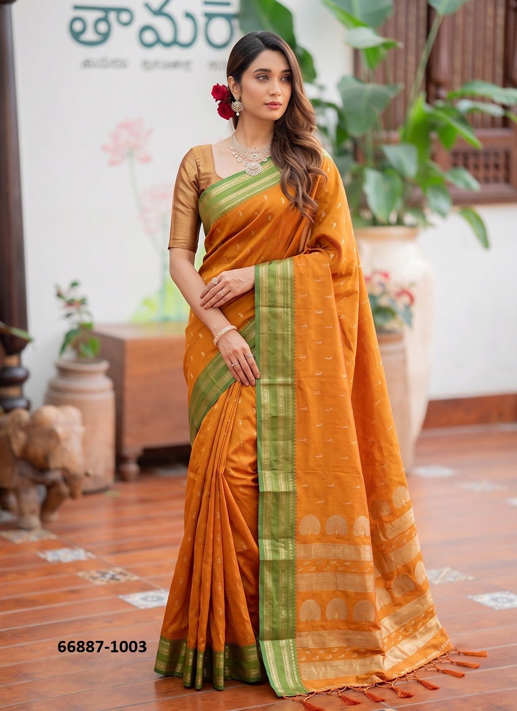 MAHALAXMI 2 - Catalog # 66887 (Set of 8 Sarees) MAHALAXMI 2 - Catalog # 66887 (Set of 8 Sarees)