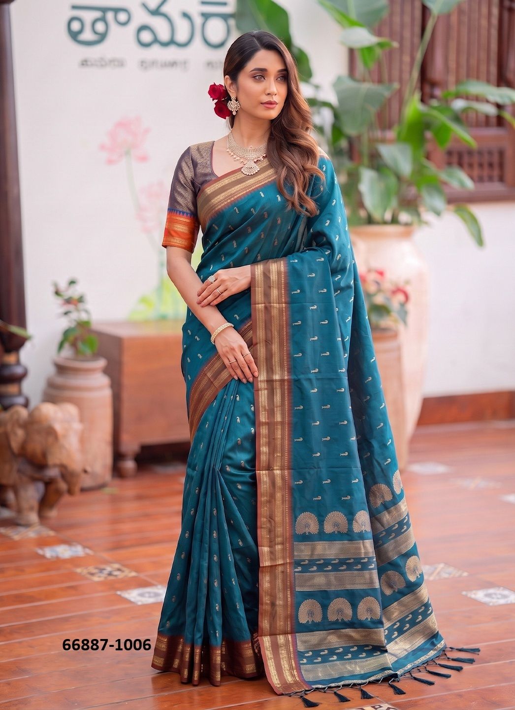 MAHALAXMI 2 - Catalog # 66887 (Set of 8 Sarees) MAHALAXMI 2 - Catalog # 66887 (Set of 8 Sarees)