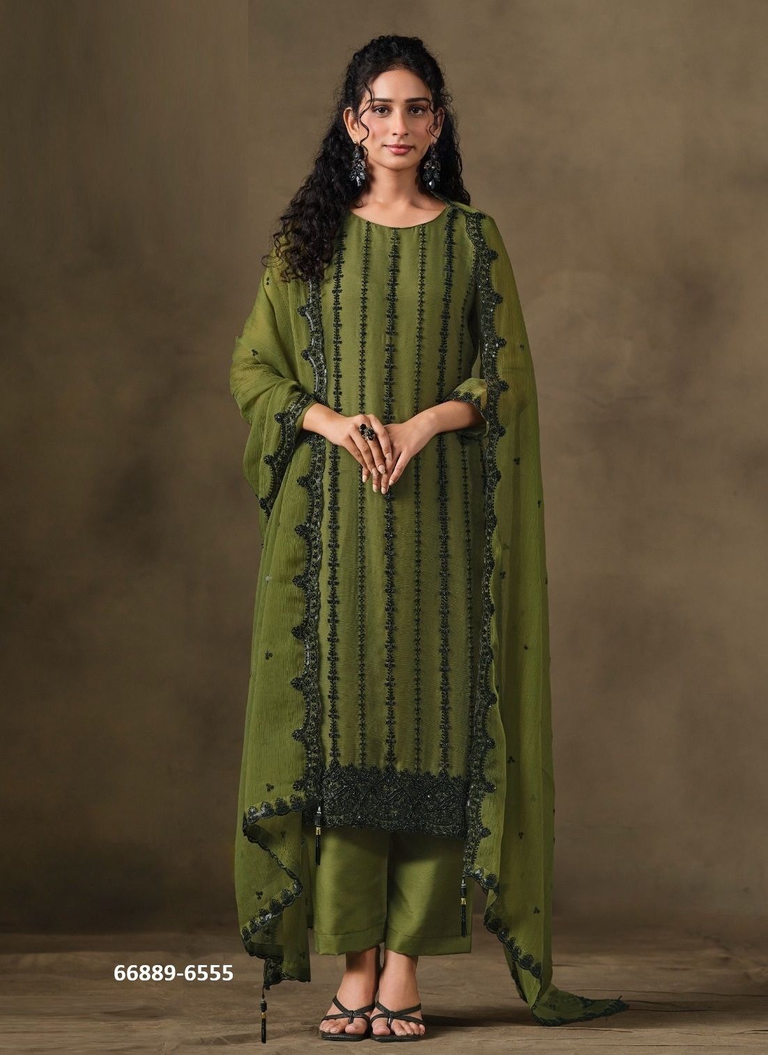 AFREEN - Catalog # 66889 (Set of 6 Readymade Salwar Suits) AFREEN - Catalog # 66889 (Set of 6 Readymade Salwar Suits)