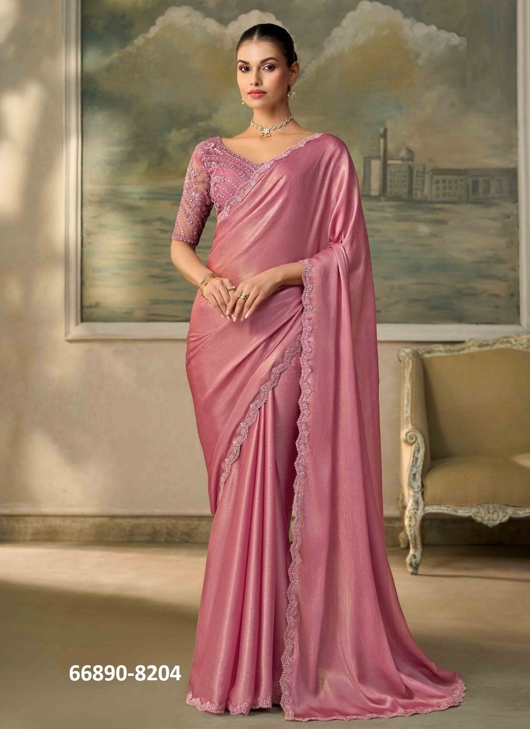 SALSA STYLE 6 - Catalog # 66890 (Set of 18 Sarees)