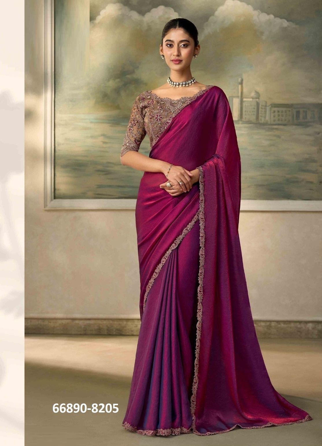 SALSA STYLE 6 - Catalog # 66890 (Set of 18 Sarees)