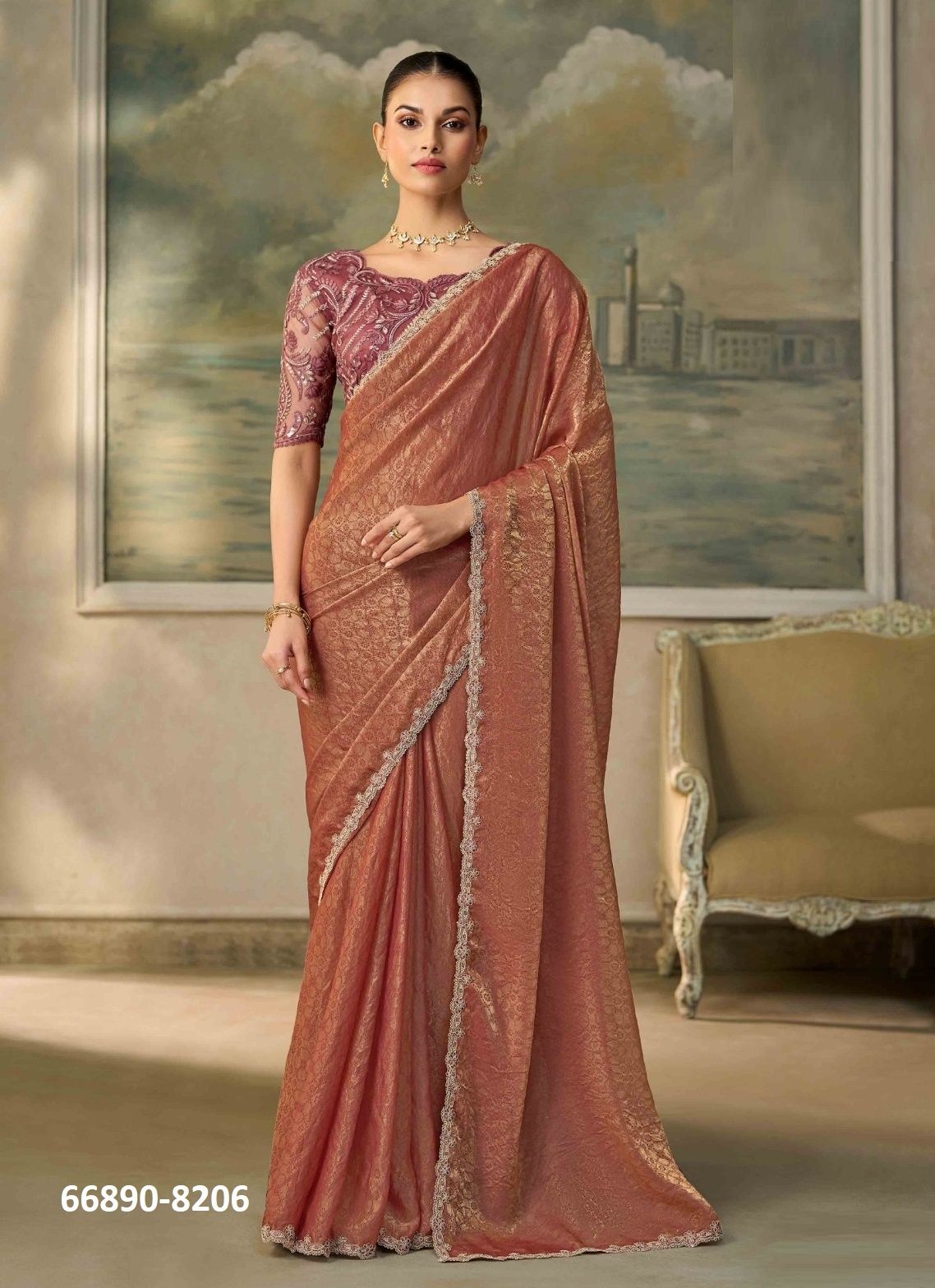 SALSA STYLE 6 - Catalog # 66890 (Set of 18 Sarees)