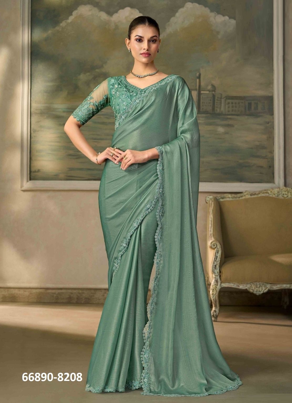 SALSA STYLE 6 - Catalog # 66890 (Set of 18 Sarees)