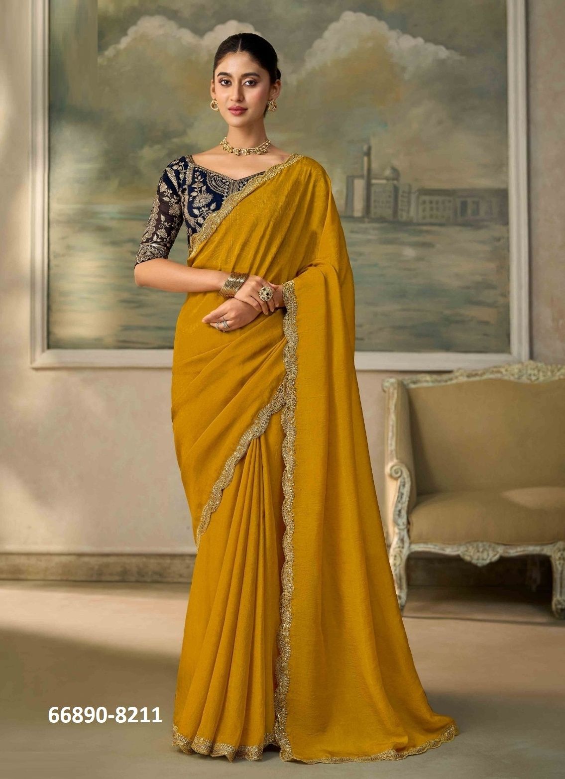 SALSA STYLE 6 - Catalog # 66890 (Set of 18 Sarees)