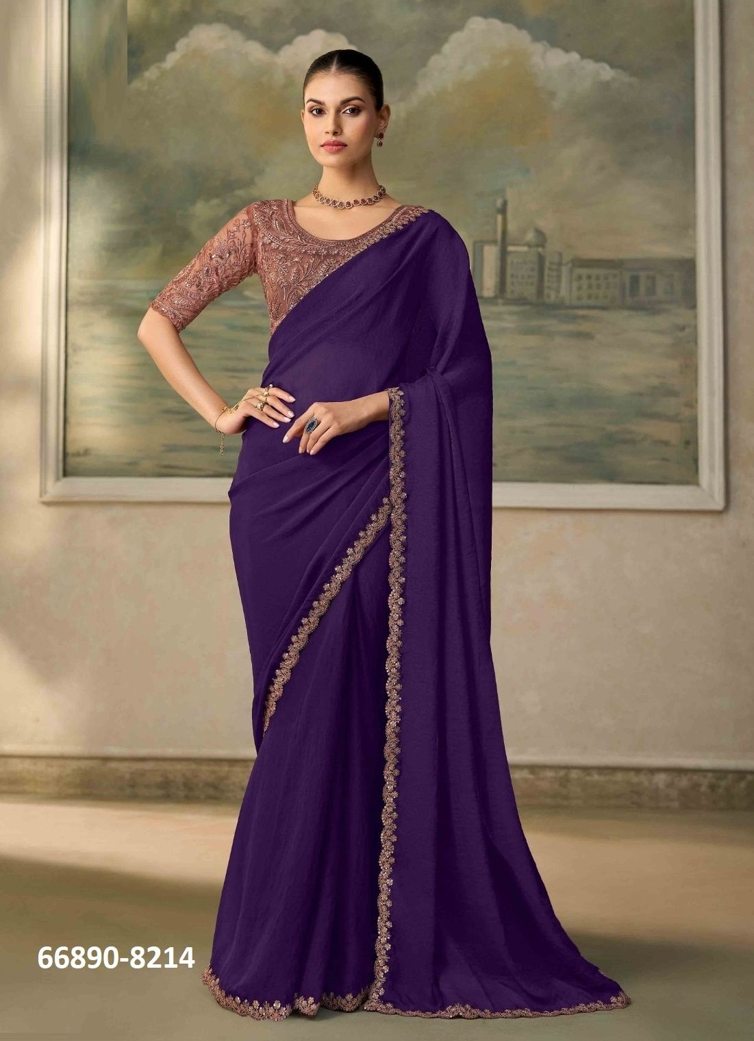 SALSA STYLE 6 - Catalog # 66890 (Set of 18 Sarees)