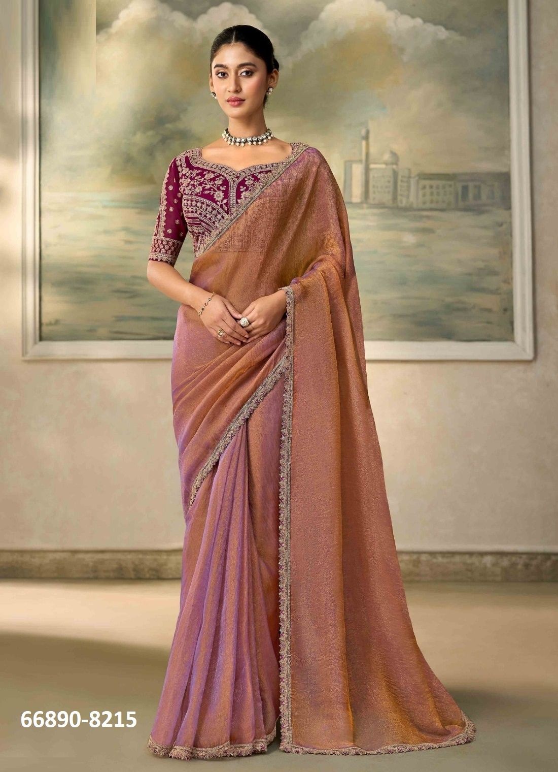 SALSA STYLE 6 - Catalog # 66890 (Set of 18 Sarees)