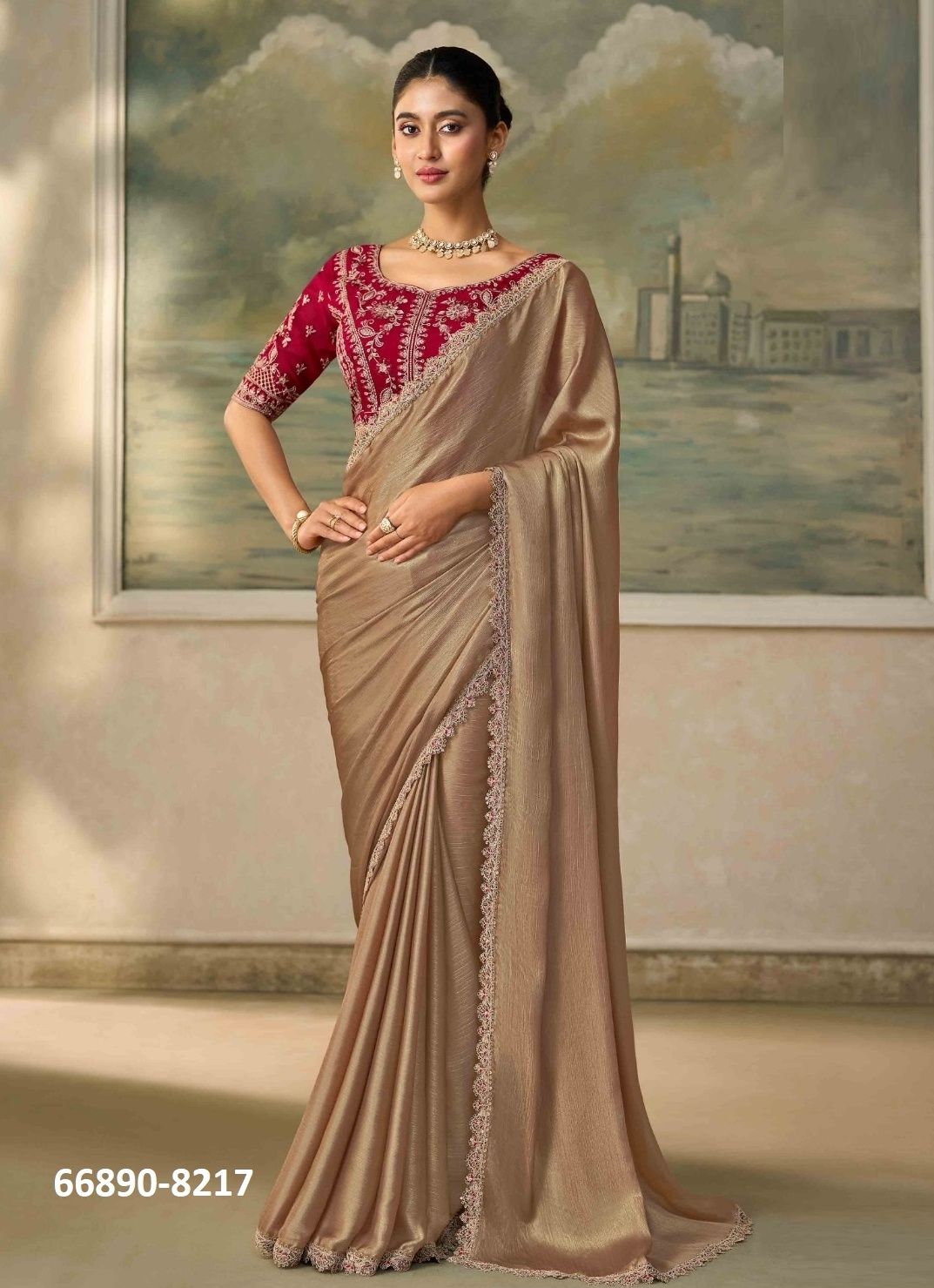 SALSA STYLE 6 - Catalog # 66890 (Set of 18 Sarees)
