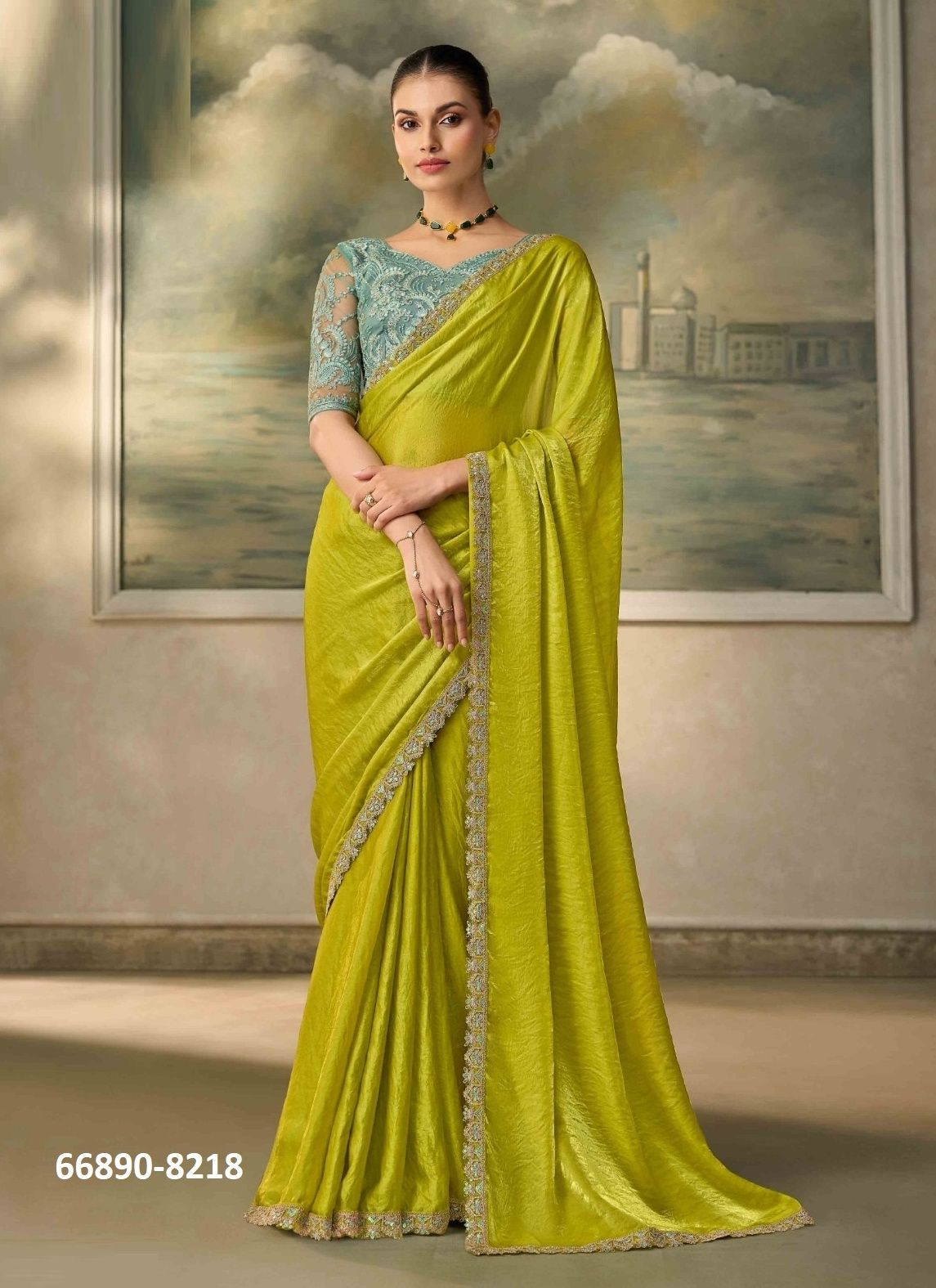 SALSA STYLE 6 - Catalog # 66890 (Set of 18 Sarees)