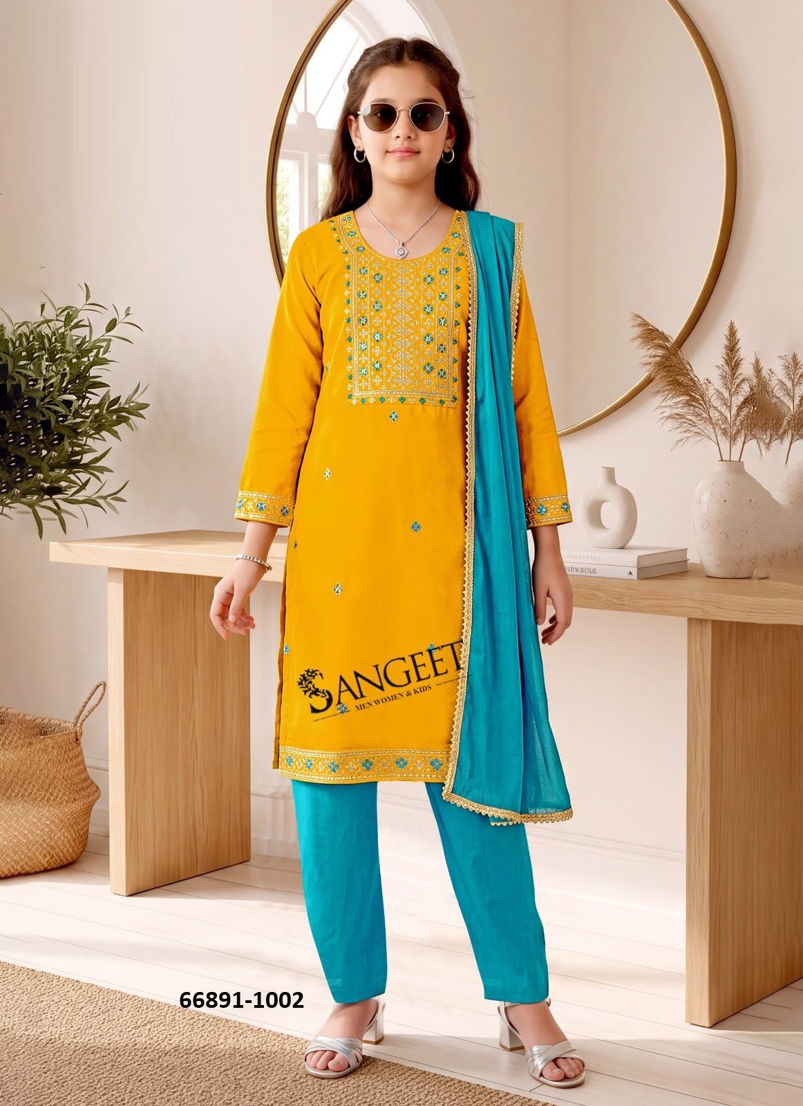 JAANVI 2 - Catalog # 66891 (Set of 2 Readymade Salwar Suits) JAANVI 2 - Catalog # 66891 (Set of 2 Readymade Salwar Suits)