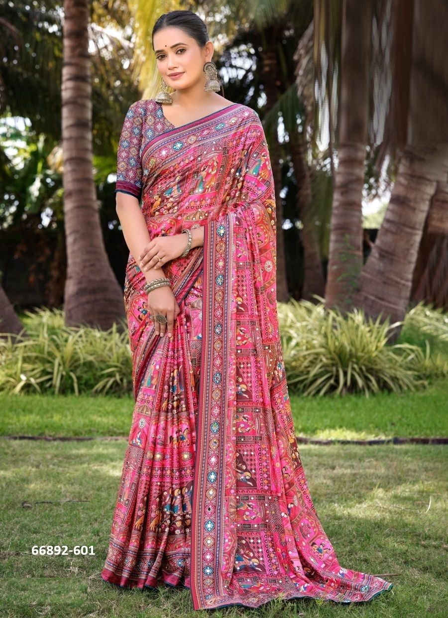 AMBIKA 6 - Catalog # 66892 (Set of 8 Sarees) AMBIKA 6 - Catalog # 66892 (Set of 8 Sarees)
