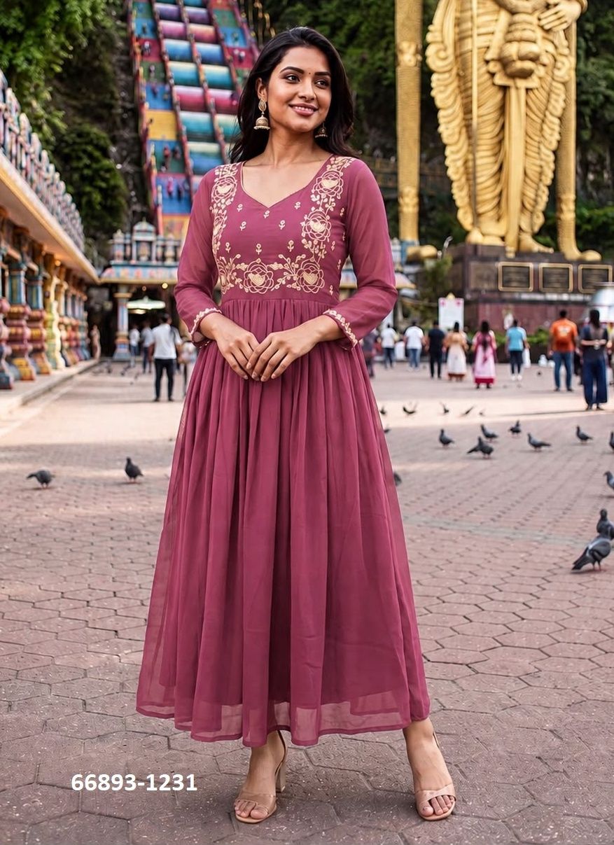 BATU CAVES - Catalog # 66893 (Set of 5 Readymade Women's Kurtis / Tops) BATU CAVES - Catalog # 66893 (Set of 5 Readymade Women's Kurtis / Tops)