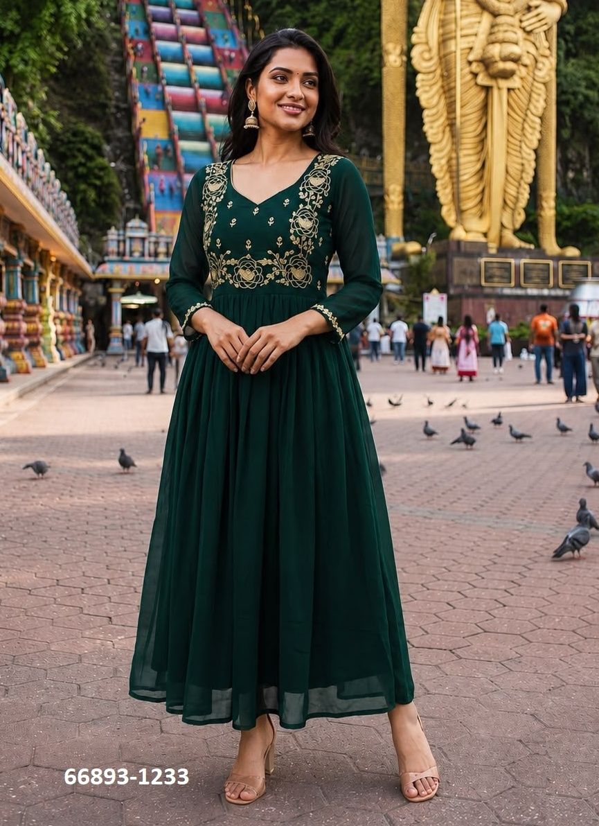 BATU CAVES - Catalog # 66893 (Set of 5 Readymade Women's Kurtis / Tops) BATU CAVES - Catalog # 66893 (Set of 5 Readymade Women's Kurtis / Tops)
