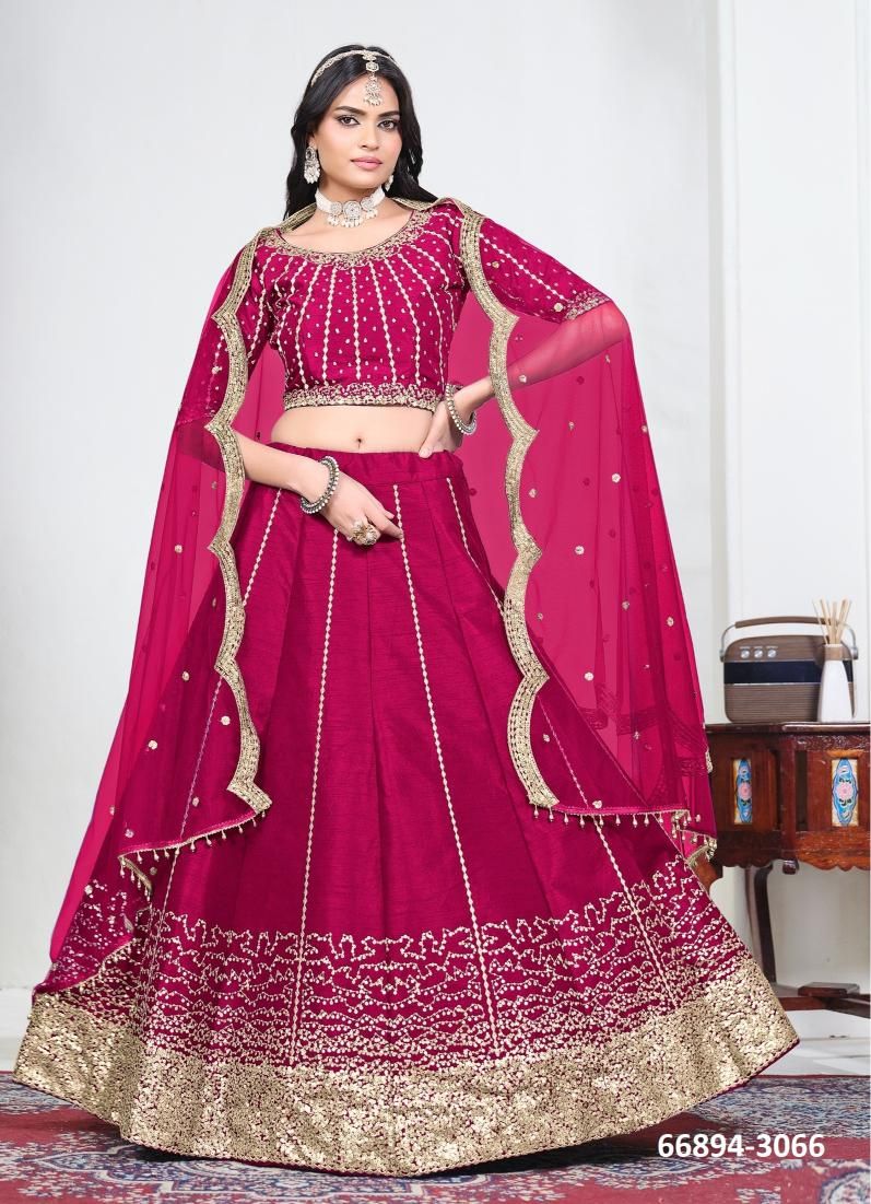 MEHVISH 36 - Catalog # 66894 (Set of 6 Semi-Stitched Lehengas) MEHVISH 36 - Catalog # 66894 (Set of 6 Semi-Stitched Lehengas)