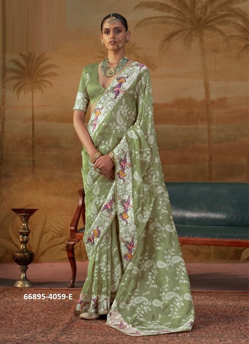 NAKSHIKAAM - Catalog # 66895 (Set of 5 Sarees) NAKSHIKAAM - Catalog # 66895 (Set of 5 Sarees)