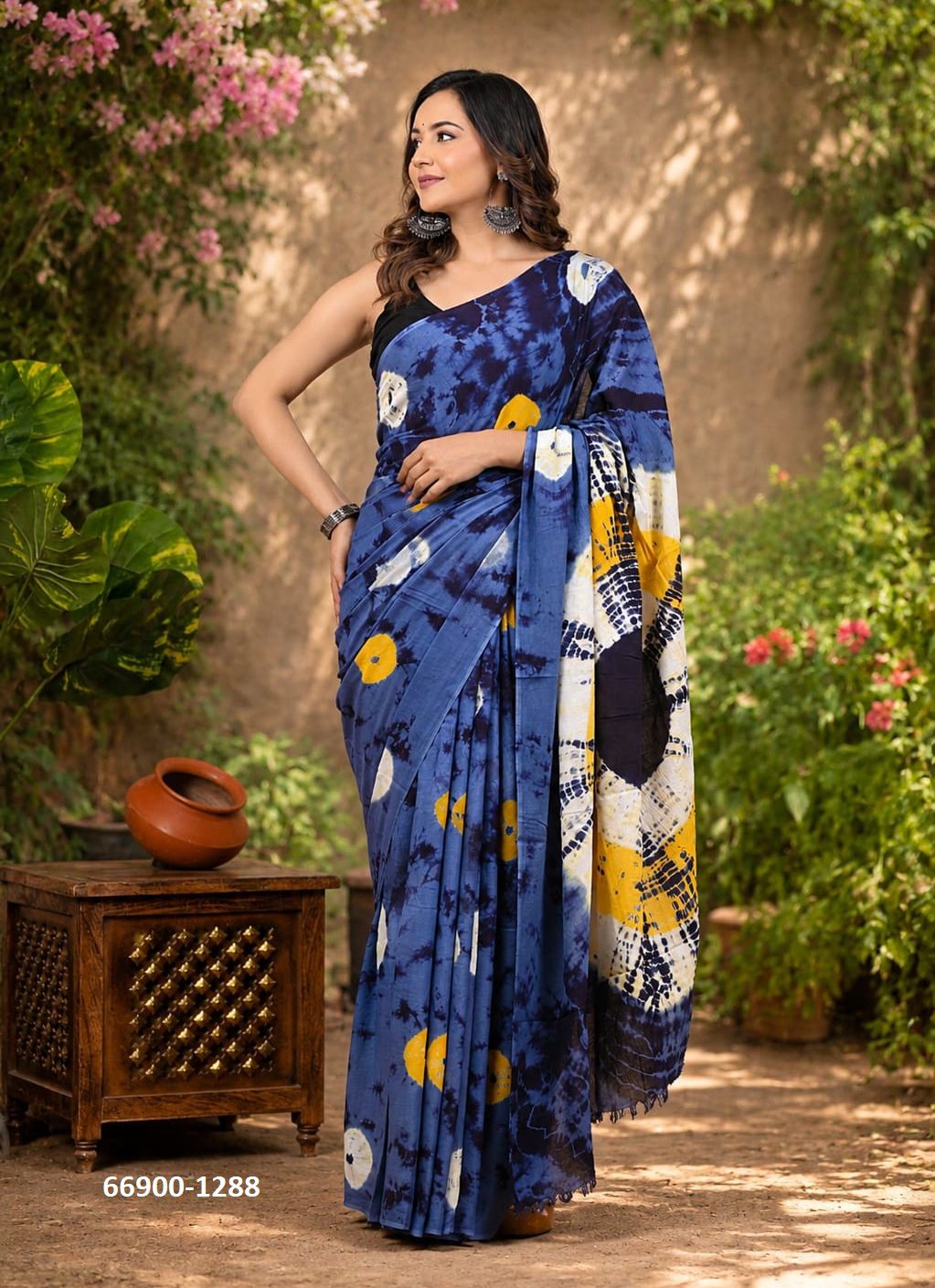 PURE MULMUL COTTON BAGRU PRINTS 10 - Catalog # 66900 (Set of 10 Sarees) PURE MULMUL COTTON BAGRU PRINTS 10 - Catalog # 66900 (Set of 10 Sarees)