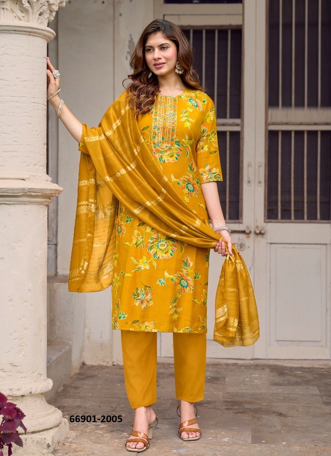BARLIN 2 - Catalog # 66901 (Set of 8 Readymade Salwar Suits) BARLIN 2 - Catalog # 66901 (Set of 8 Readymade Salwar Suits)