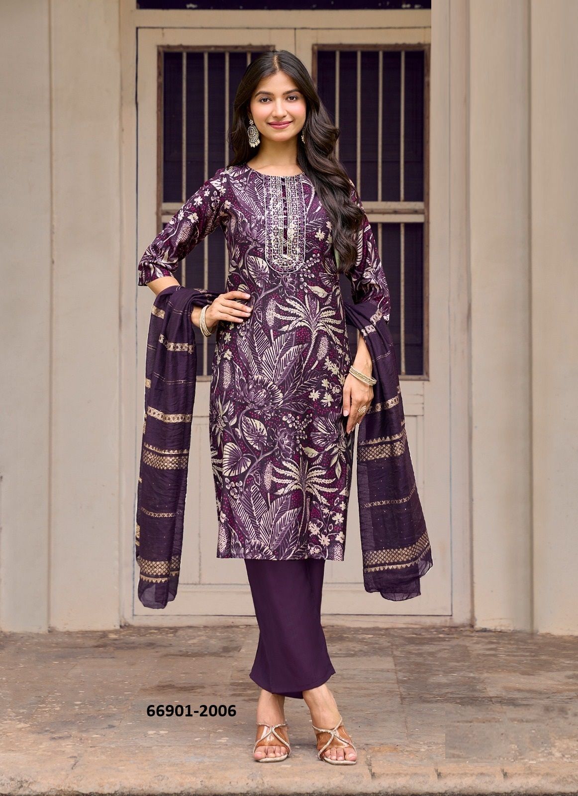 BARLIN 2 - Catalog # 66901 (Set of 8 Readymade Salwar Suits) BARLIN 2 - Catalog # 66901 (Set of 8 Readymade Salwar Suits)