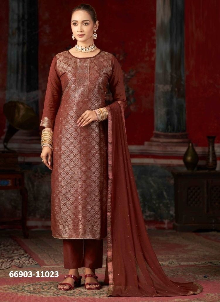 KOYAL 10 - Catalog # 66903 (Set of 4 Semi-Stitched / Un-Stitched Suits) KOYAL 10 - Catalog # 66903 (Set of 4 Semi-Stitched / Un-Stitched Suits)
