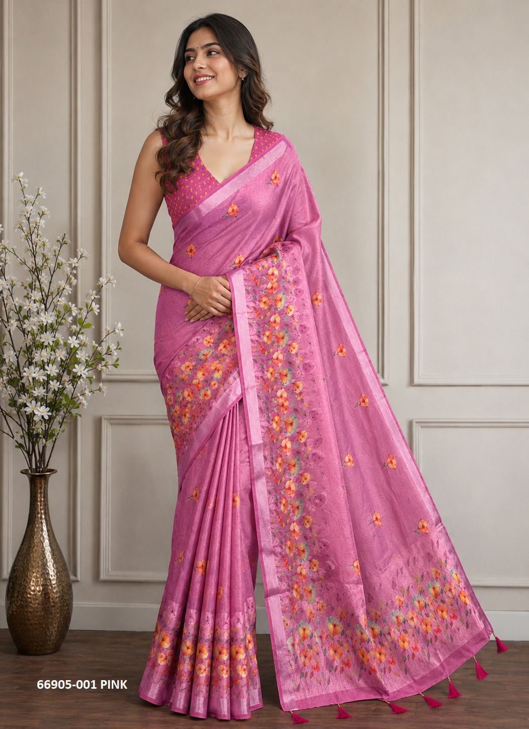 KANTI 1 - Catalog # 66905 (Set of 4 Sarees) KANTI 1 - Catalog # 66905 (Set of 4 Sarees)