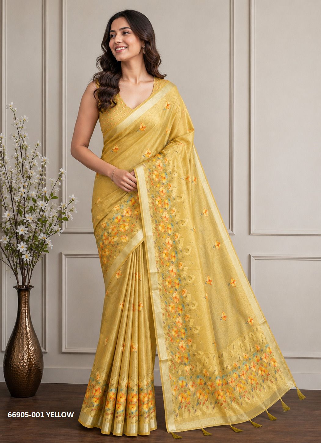 KANTI 1 - Catalog # 66905 (Set of 4 Sarees) KANTI 1 - Catalog # 66905 (Set of 4 Sarees)