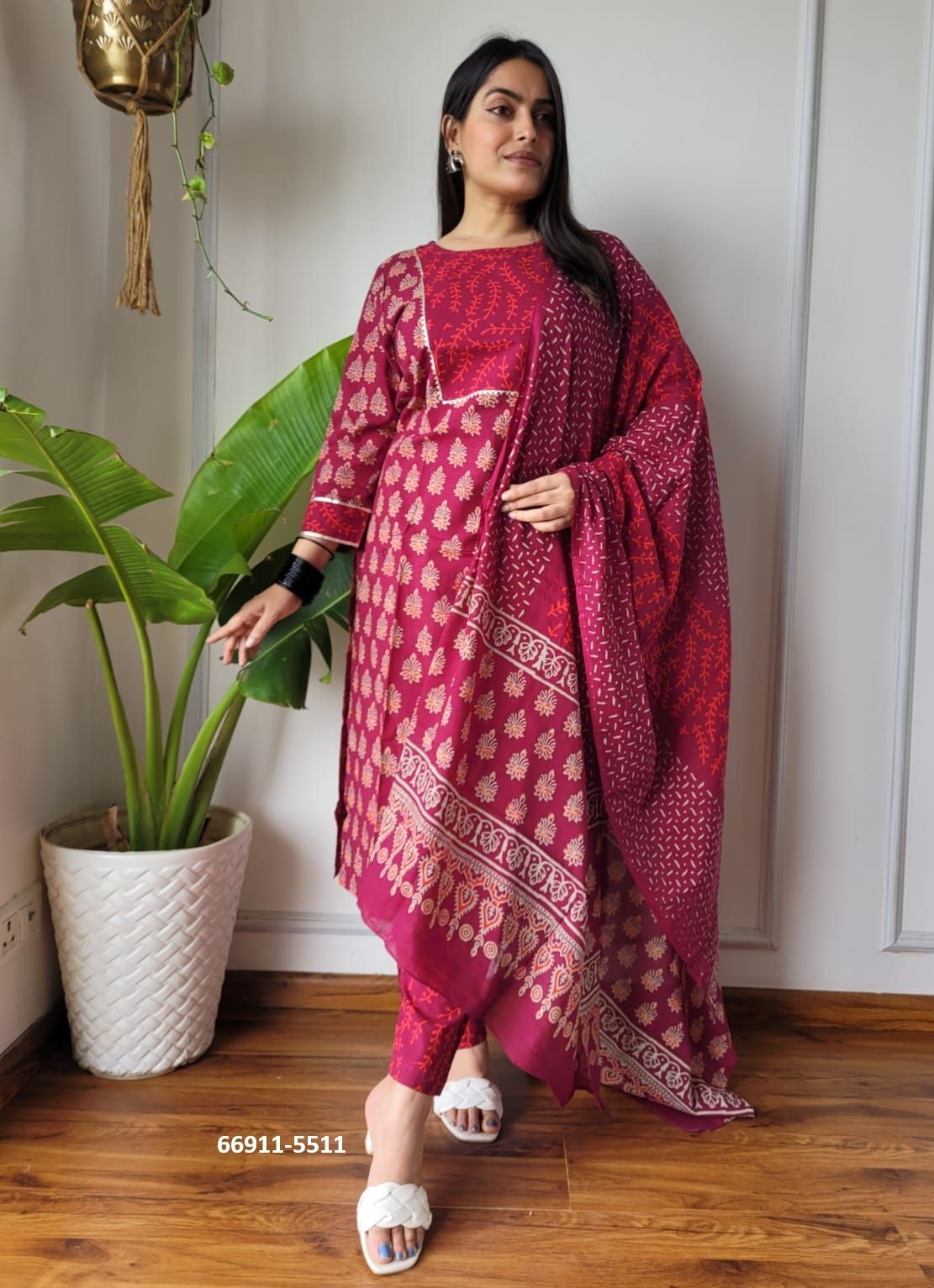 PURE HAND BAGRU PRINT COTTONS 9 - Catalog # 66911 (Set of 9 Readymade Salwar Suits) PURE HAND BAGRU PRINT COTTONS 9 - Catalog # 66911 (Set of 9 Readymade Salwar Suits)