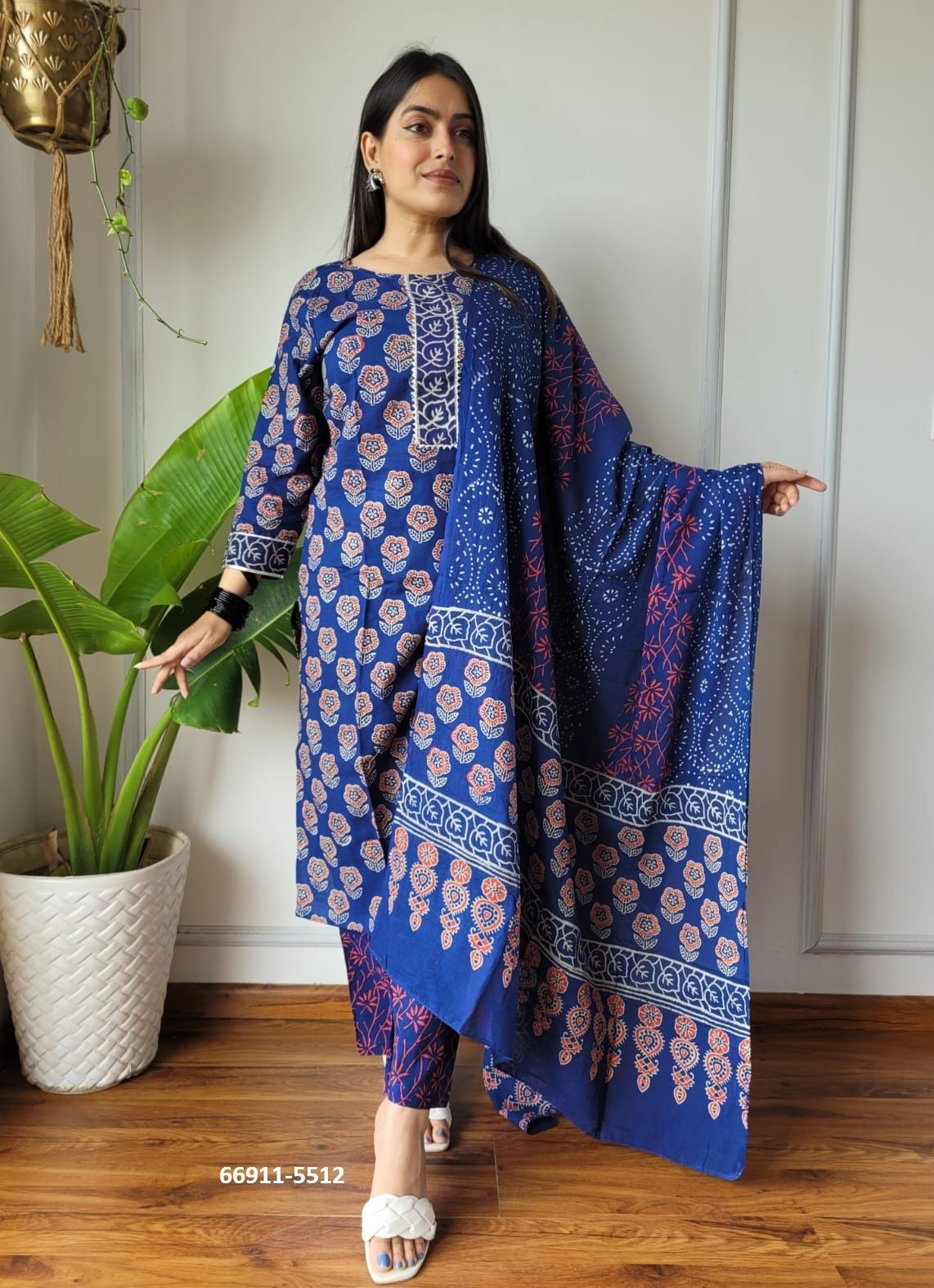 PURE HAND BAGRU PRINT COTTONS 9 - Catalog # 66911 (Set of 9 Readymade Salwar Suits) PURE HAND BAGRU PRINT COTTONS 9 - Catalog # 66911 (Set of 9 Readymade Salwar Suits)