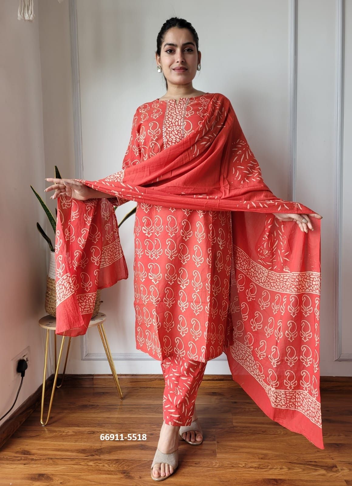 PURE HAND BAGRU PRINT COTTONS 9 - Catalog # 66911 (Set of 9 Readymade Salwar Suits) PURE HAND BAGRU PRINT COTTONS 9 - Catalog # 66911 (Set of 9 Readymade Salwar Suits)