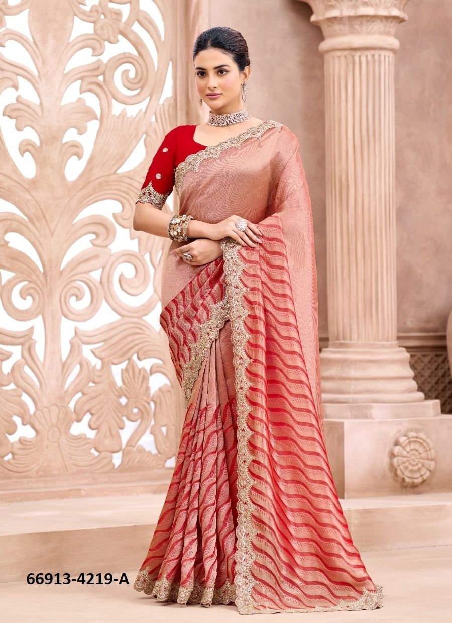 COLOURS OF 4219 - Catalog # 66913 (Set of 5 Sarees) COLOURS OF 4219 - Catalog # 66913 (Set of 5 Sarees)