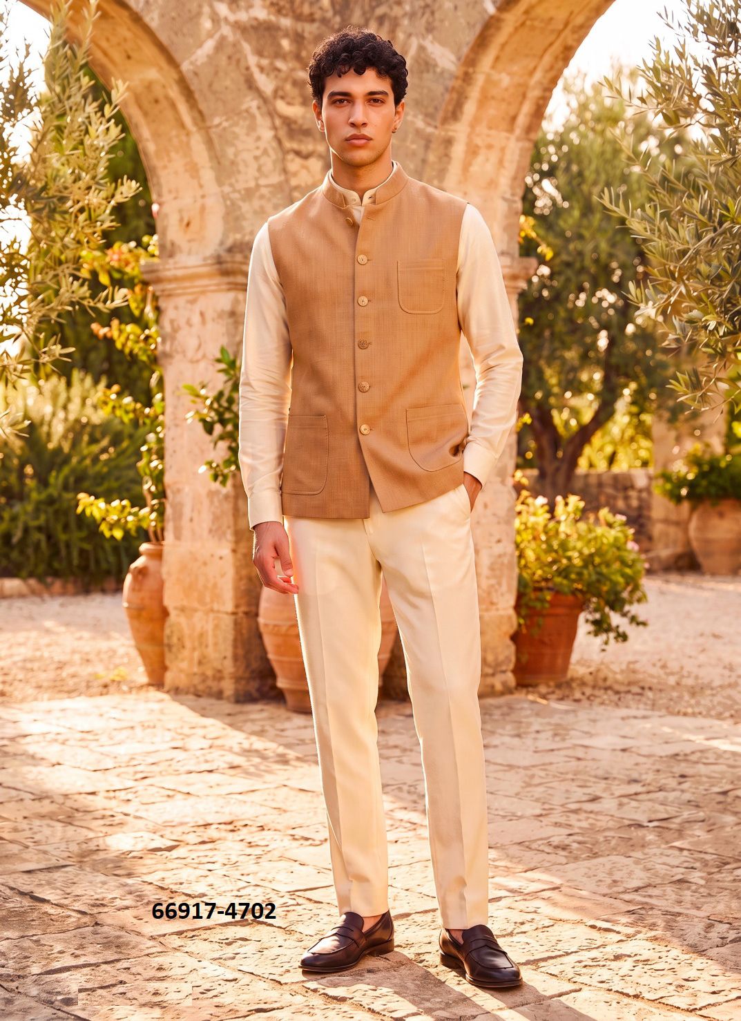 WEDDING COLLECTION 47 - Catalog # 66917 (Set of 7 Men's Ethnic Wear) WEDDING COLLECTION 47 - Catalog # 66917 (Set of 7 Men's Ethnic Wear)